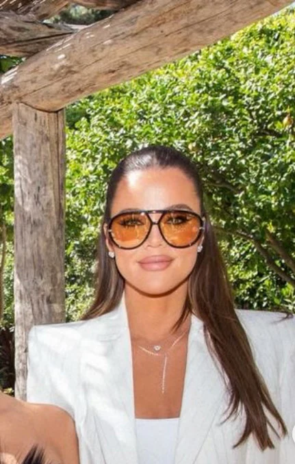 Keylows Bomb Aviator Sunglasses Similar Style Worn by Khloe Kardashian KeyLows